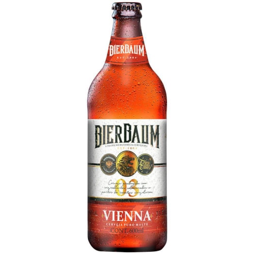 Caixa com 12 Cervejas Vienna Bierbaum | Garrafa 600ml