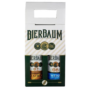 Embalagem para Presente Bierbaum para 2 Garrafas de 600ml