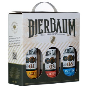 Kit Degustador de Cervejas Bierbaum - Lager, Vienna e Weiss