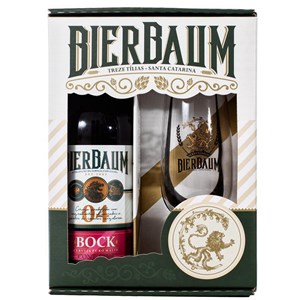Kit Presente de Cerveja Bierbaum | Bock + Copo de Cerveja