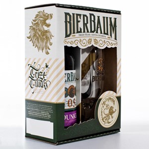 Kit Presente de Cerveja Bierbaum | Dunkel + Copo de Cerveja