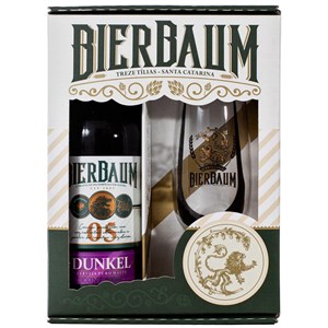Kit Presente de Cerveja Bierbaum | Dunkel + Copo de Cerveja